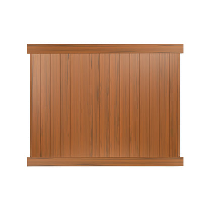 stock image for cedar woodgrain privacy fence panel
