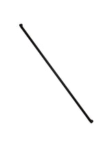 Black ADA 6 ft wall return stock image