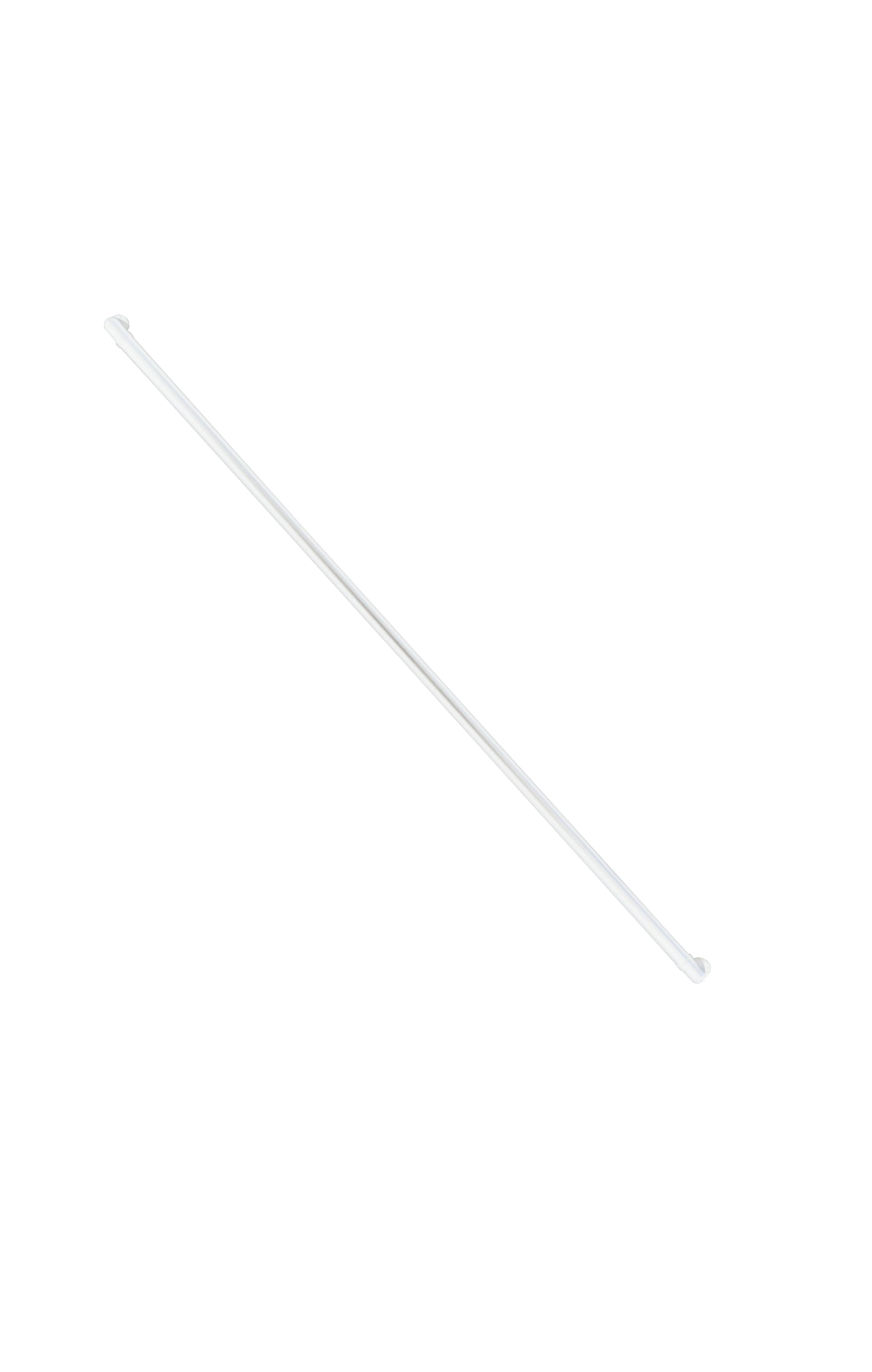 white ADA wall return railing stock image