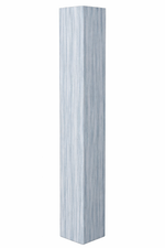 Coastal grey woodgrain vinyl post