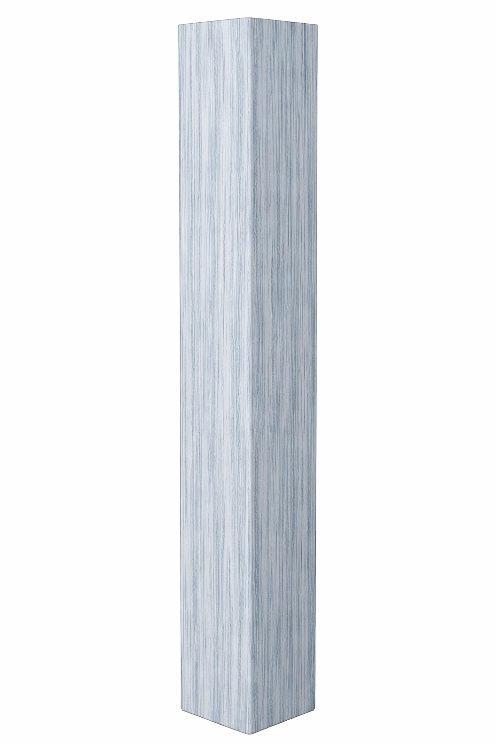 Coastal grey woodgrain vinyl post