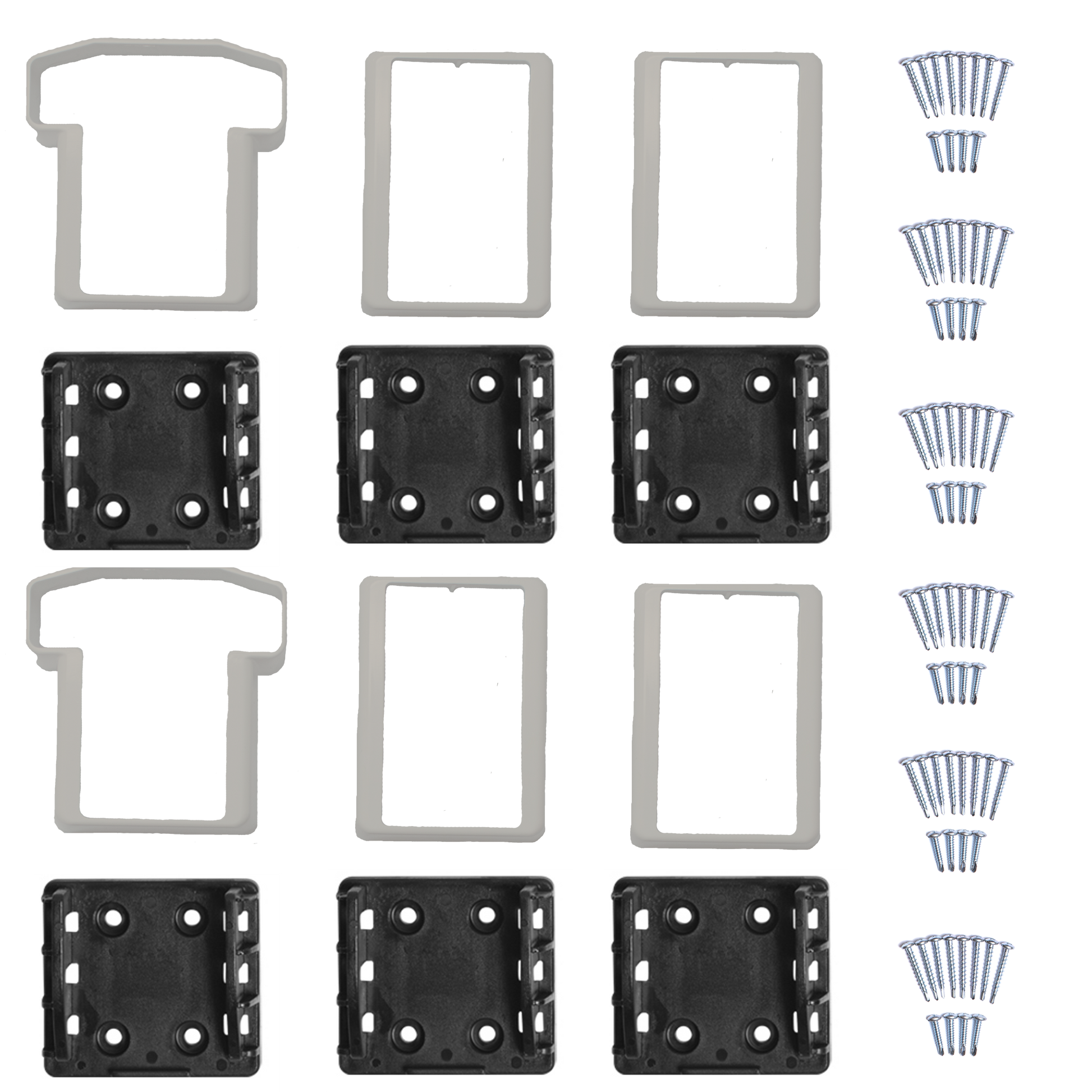 Khaki vinyl Cheshire rail kit stock image