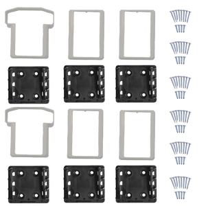 Khaki vinyl Cheshire rail kit stock image