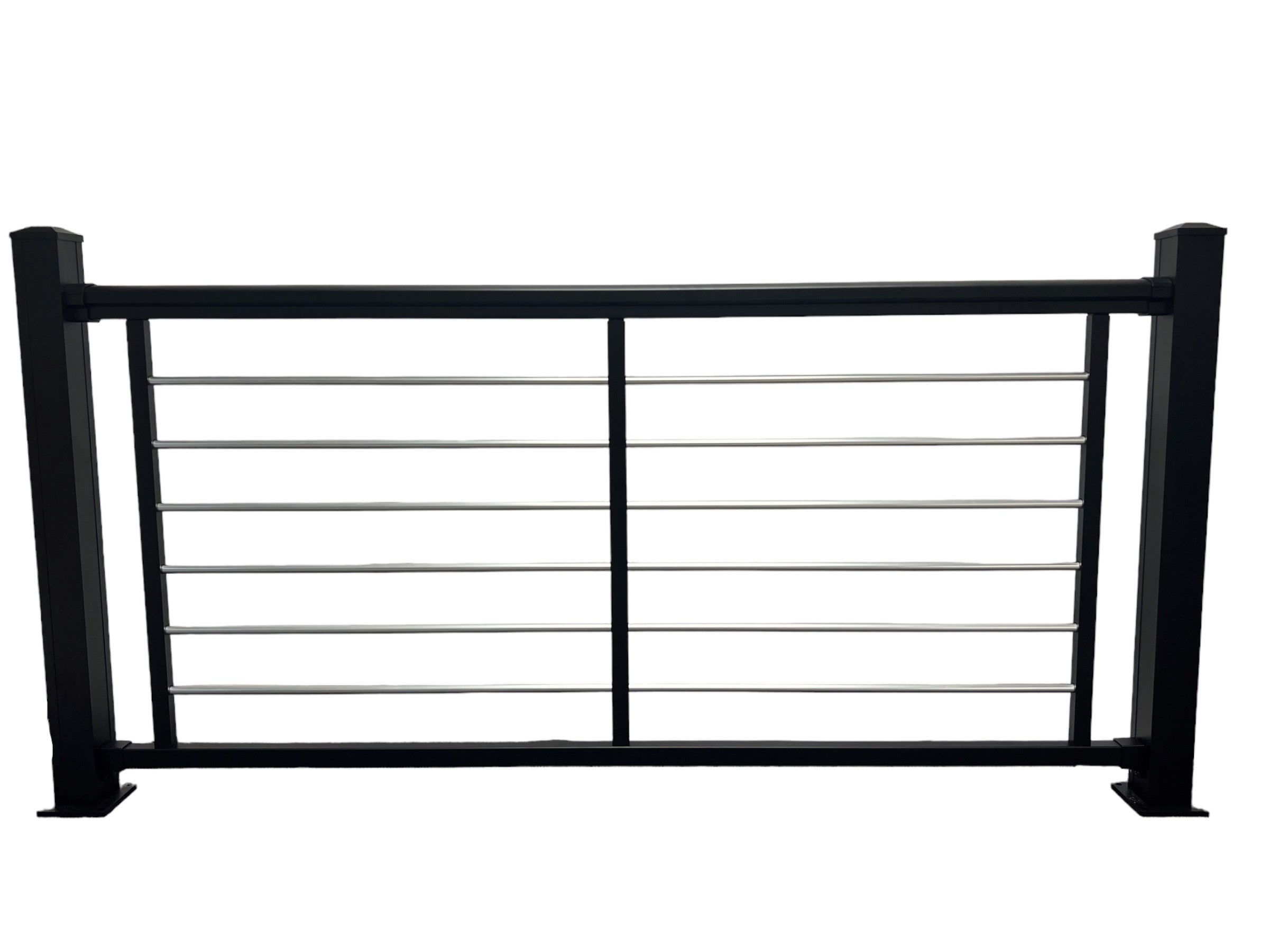 6' or 8' Wide Cornell Aluminum Railing | Weatherables