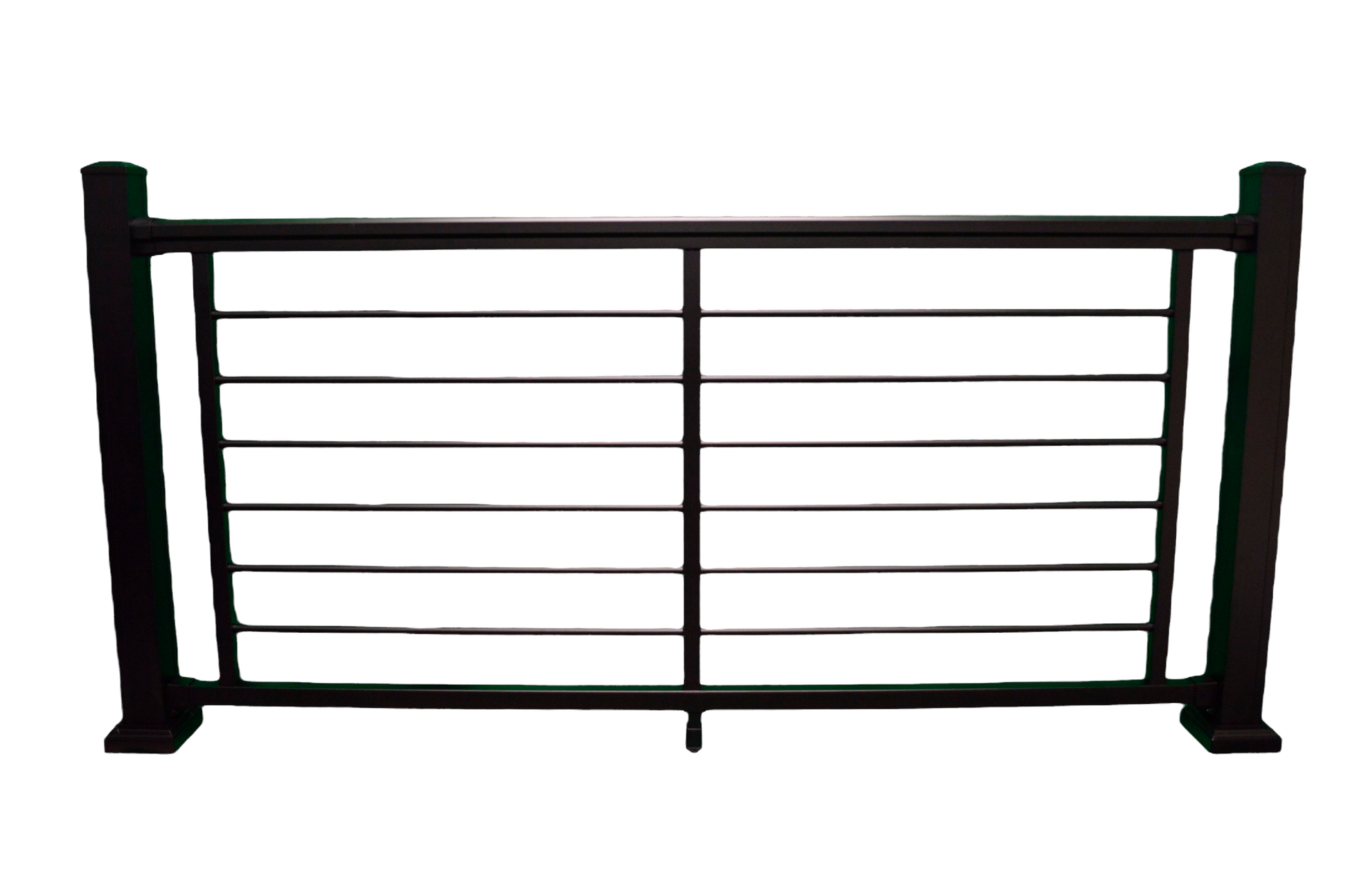 Georgetown Aluminum Rod Railing stock image