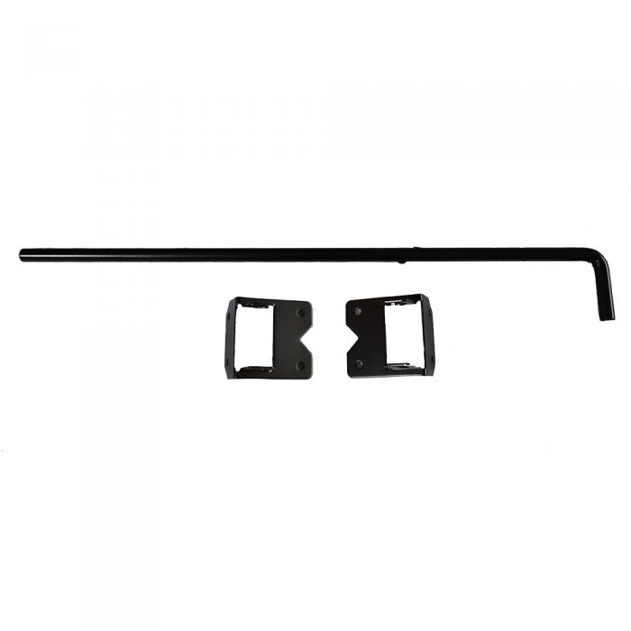 Outdoor Gate Stainless Steel Drop Rod Stock Image