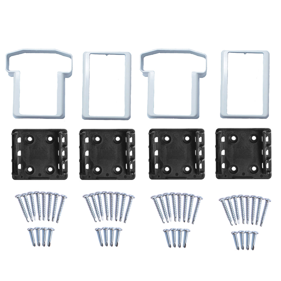 Vinyl Railing Brackets | Deck & Porch Railing | Accessories