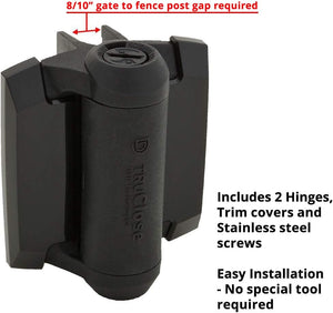 Tru-Close Hinges for Aluminum/Metal Fences