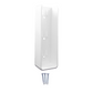 White vinyl u-mount with screws