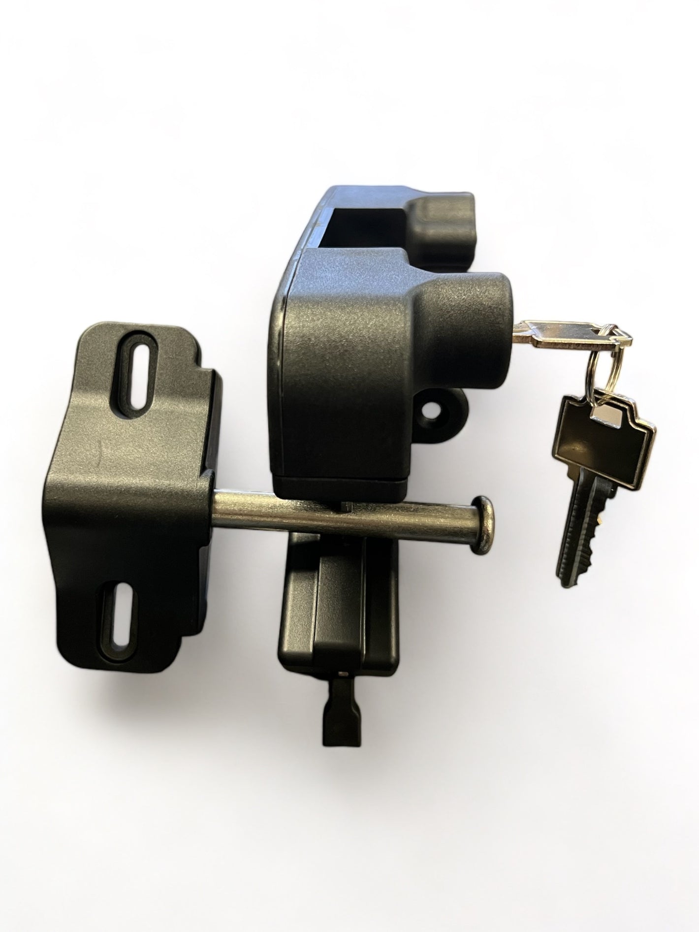 gate latch stock image