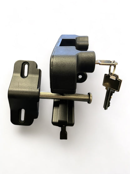 gate latch stock image