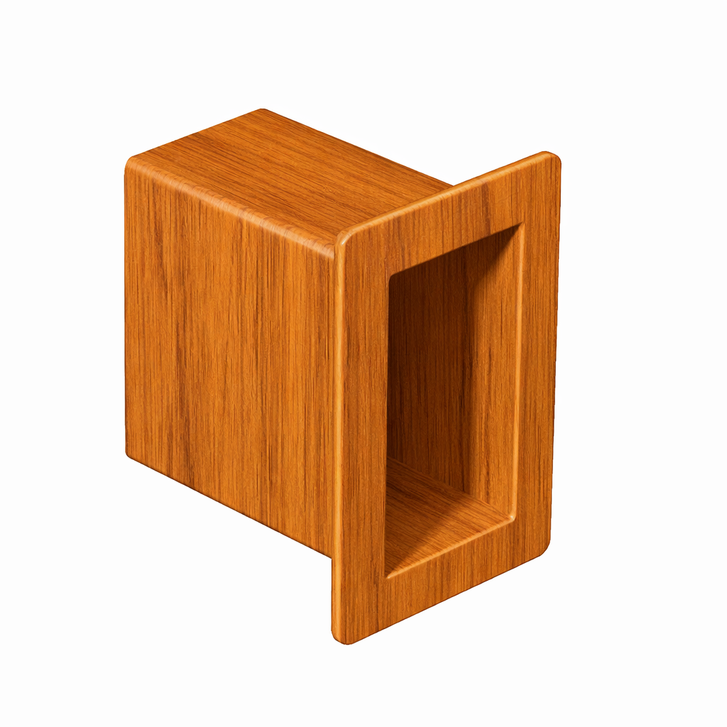 cedar woodgrain vinyl gate socket