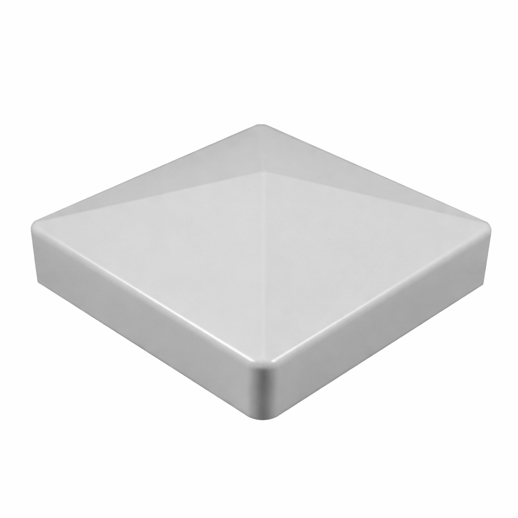 grey vinyl external post cap