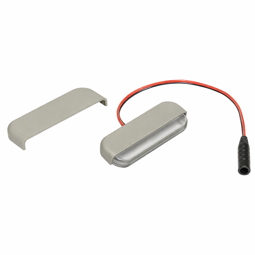 khaki stair light