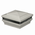 khaki vinyl LED post cap