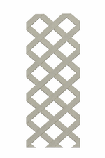khaki vinyl lattice