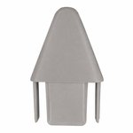 khaki vinyl spade picket cap