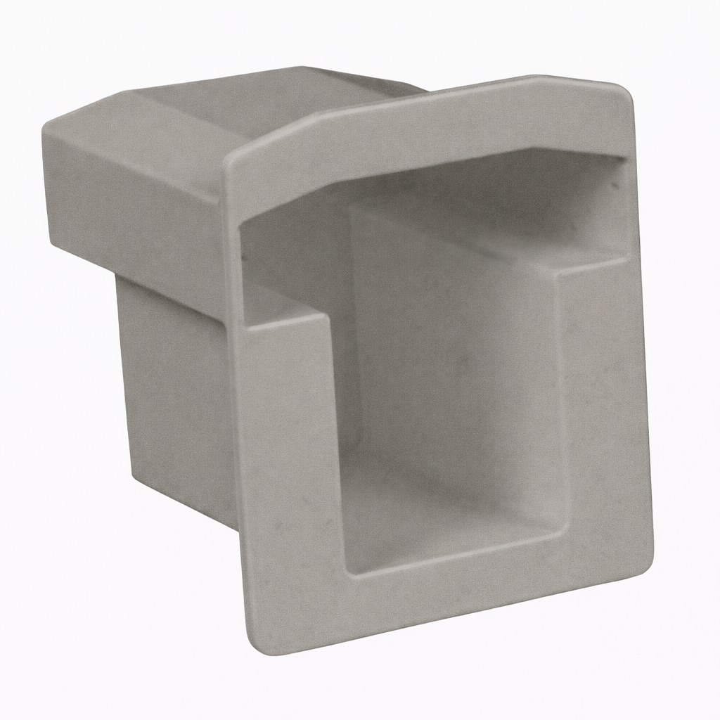 khaki vinyl t-rail gate socket