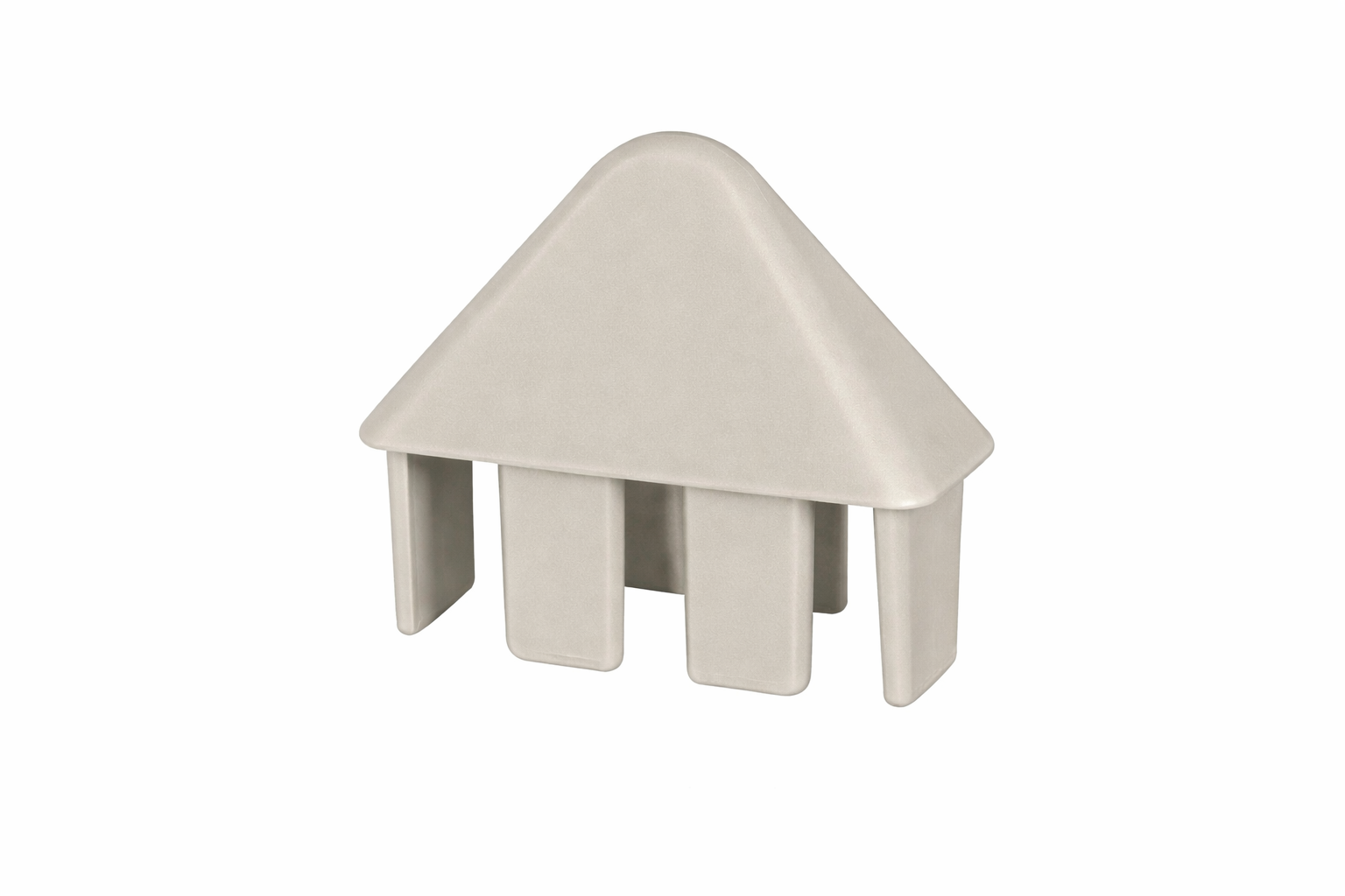 tan square vinyl picket cap
