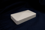 tan vinyl external rail cap