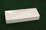 tan vinyl external rail cap