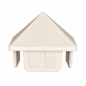 tan vinyl square picket cap