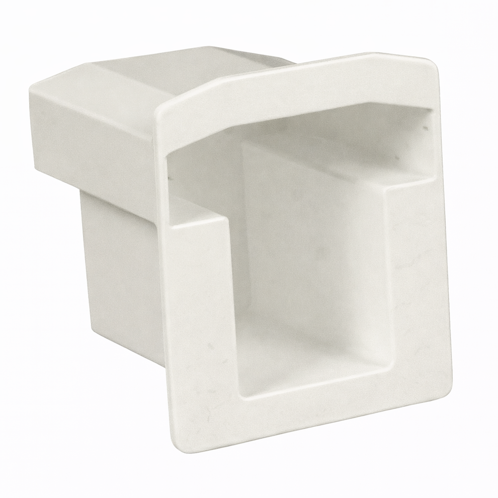 Vinyl Fence Gate Rail Socket | Weatherables
