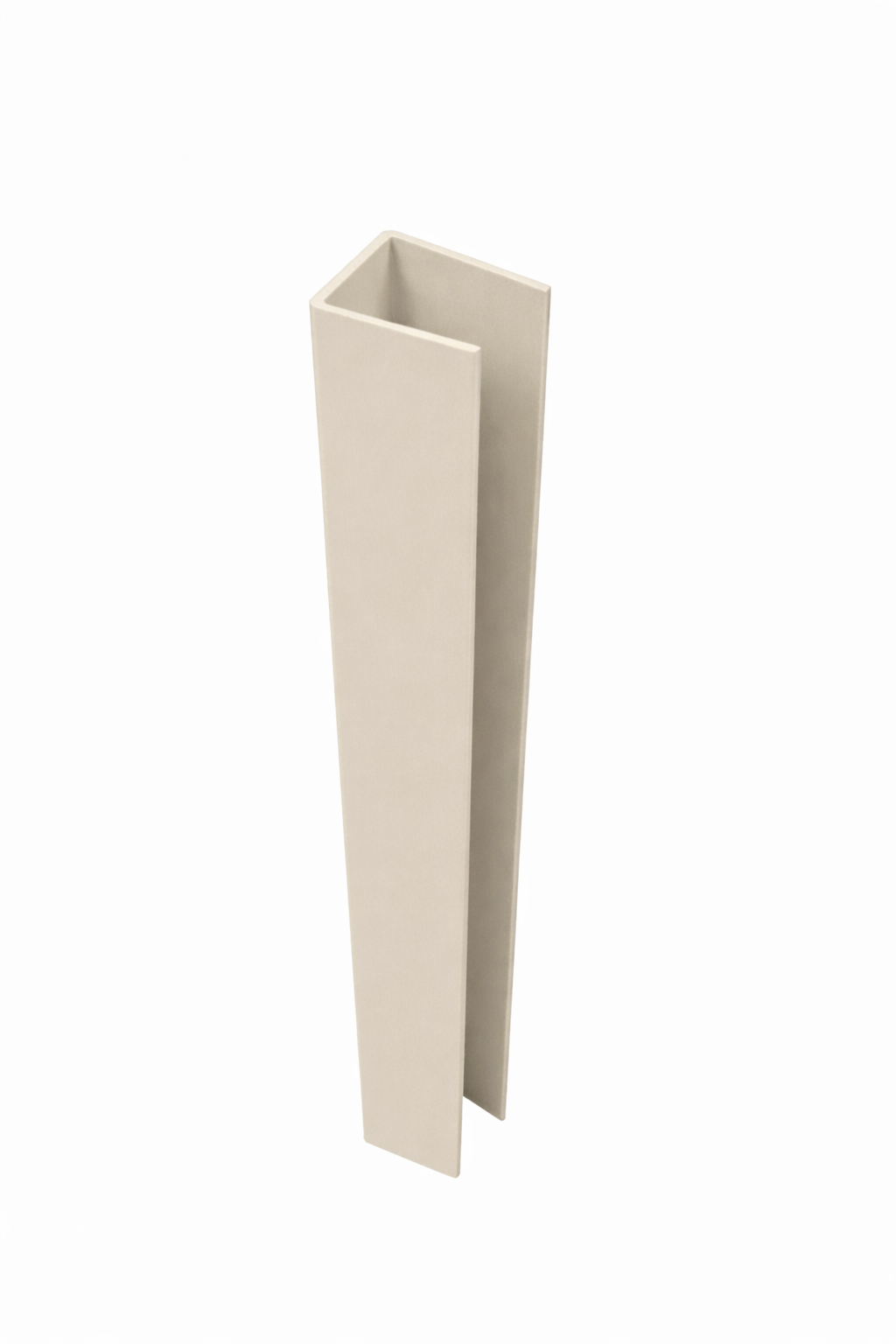 tan vinyl u-channel