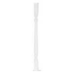 white colonial spindle