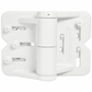 white gate hinge