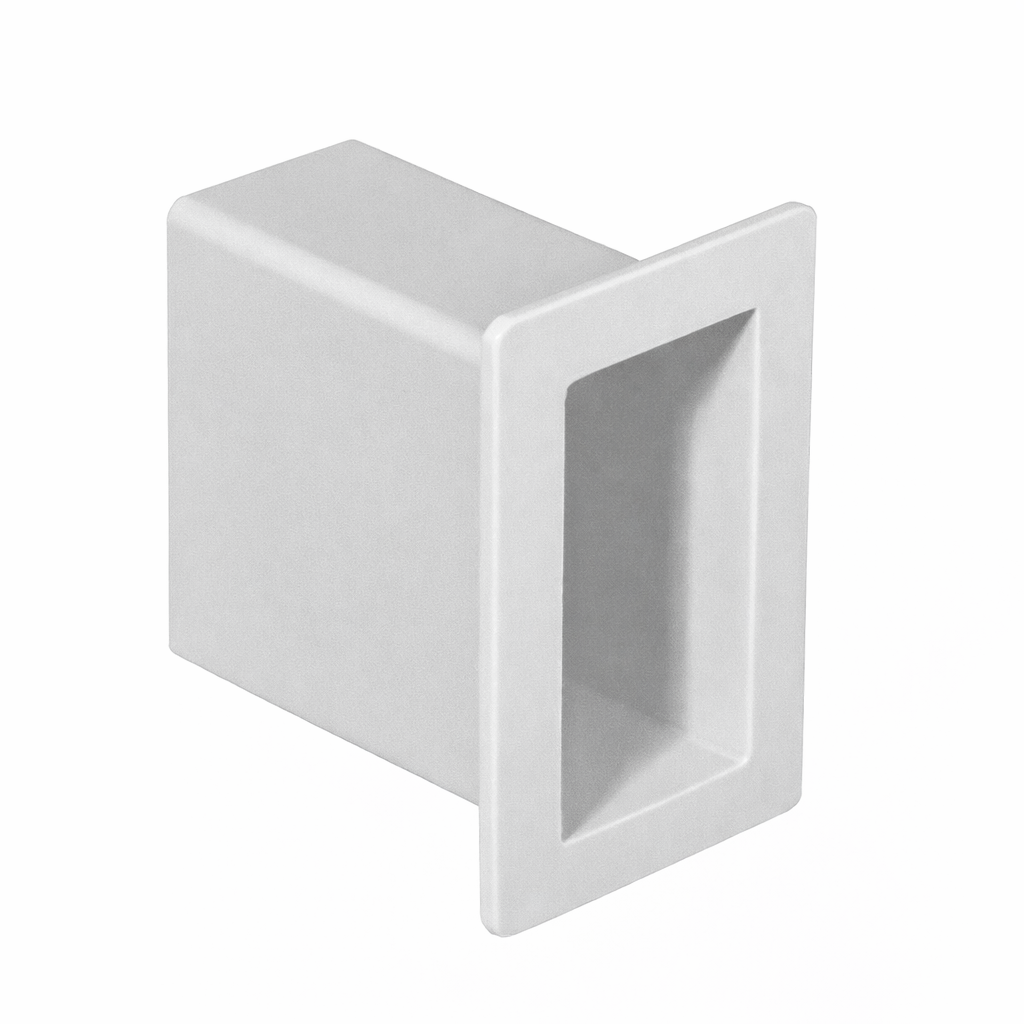 white vinyl gate socket