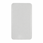 white vinyl hole cover