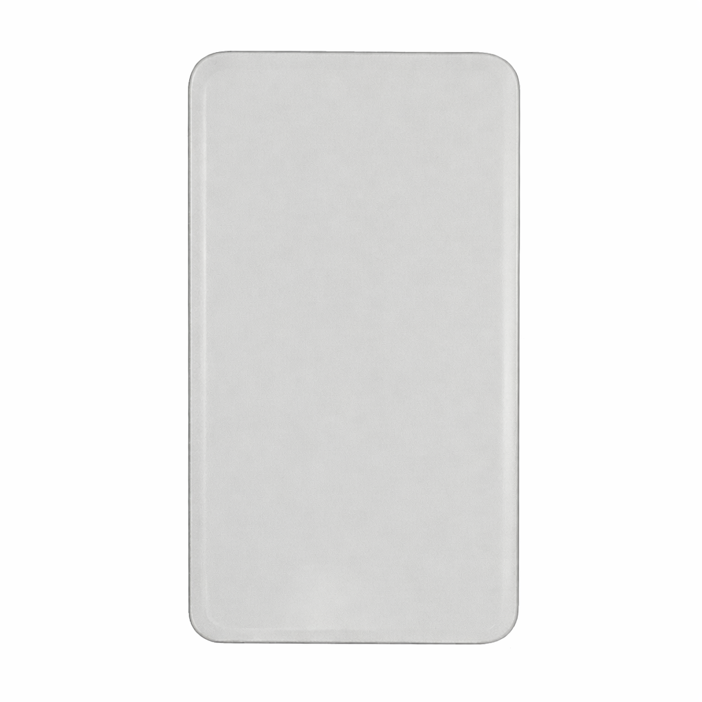 white vinyl hole cover
