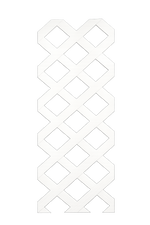 white vinyl lattice